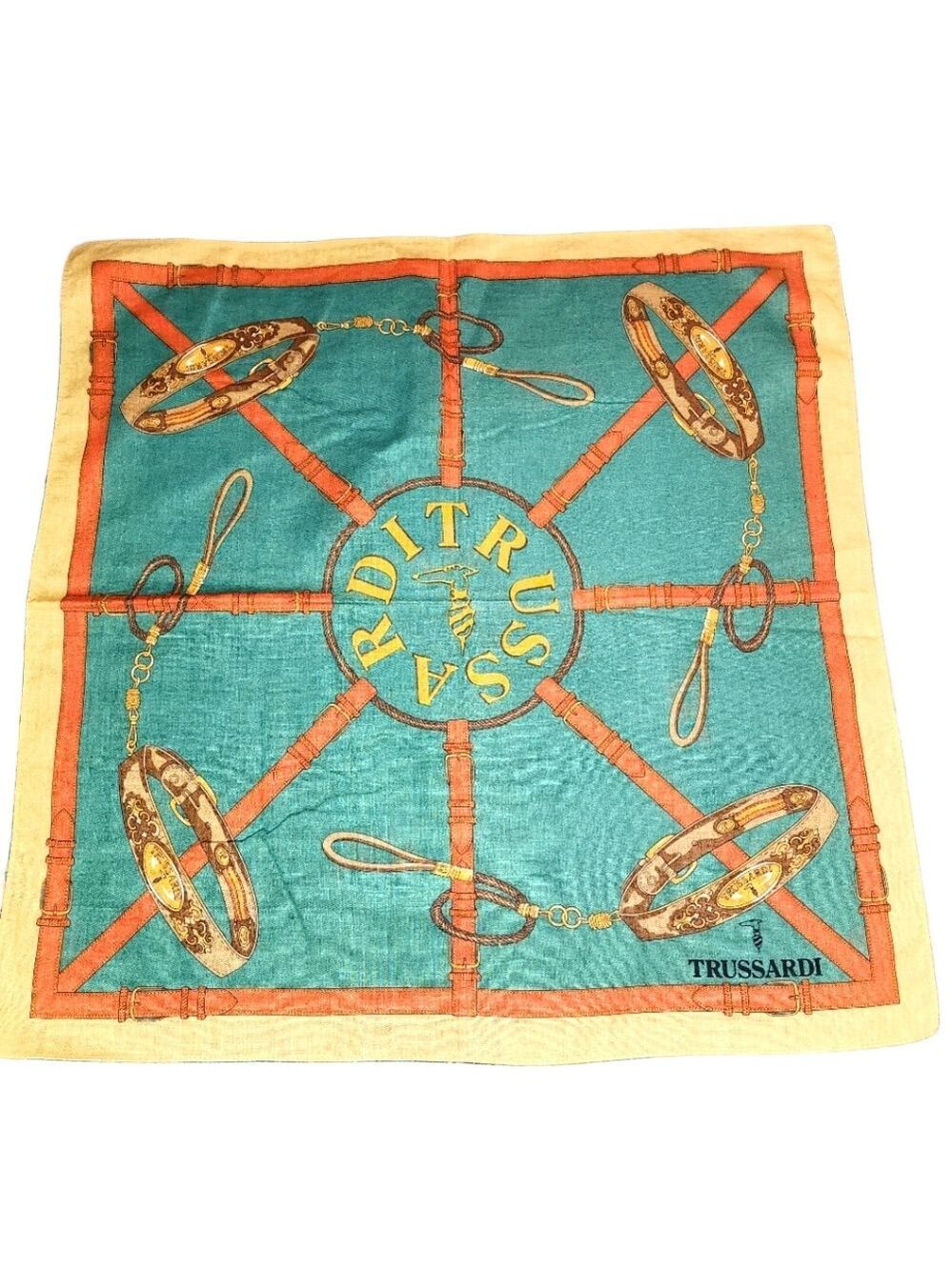 Trussardi Paris Handkerchief 20x20 inches